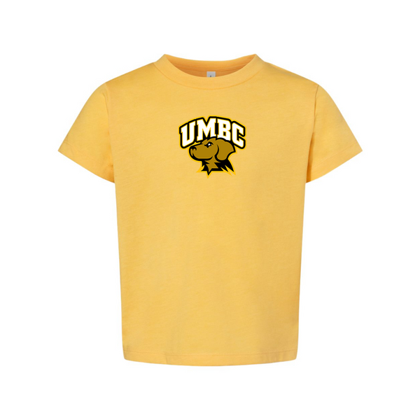 UMBC Retrievers BELLA  CANVAS Toddler Jersey Tee