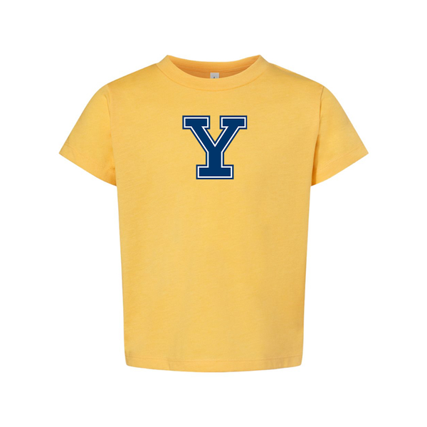 Yale Bulldogs BELLA  CANVAS Toddler Jersey Tee