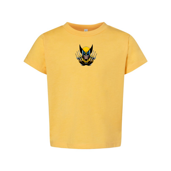 Wolverine 2025 Art  BELLA  CANVAS Toddler Jersey Tee