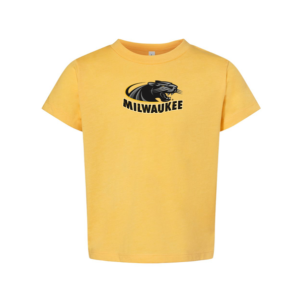 Wisconsin Milwaukee Panthers BELLA  CANVAS Toddler Jersey Tee
