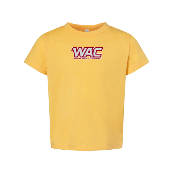 Western Athletic Conference BELLA  CANVAS Toddler Jersey Tee