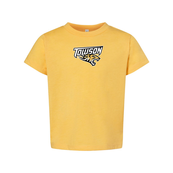 Towson Tigers BELLA  CANVAS Toddler Jersey Tee