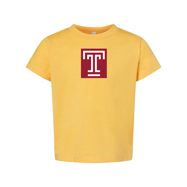 Temple Owls BELLA  CANVAS Toddler Jersey Tee