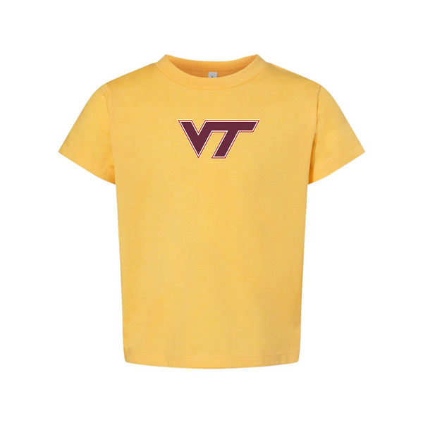 Virginia Tech Hokies BELLA  CANVAS Toddler Jersey Tee