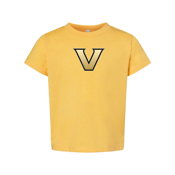 Vanderbilt Commodores BELLA  CANVAS Toddler Jersey Tee