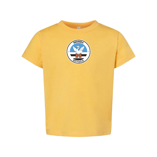 Swansea City Soccer BELLA  CANVAS Toddler Jersey Tee
