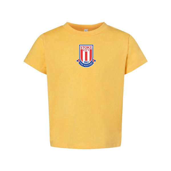 Stoke City Soccer  BELLA  CANVAS Toddler Jersey Tee