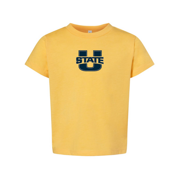 Utah State Aggies BELLA  CANVAS Toddler Jersey Tee