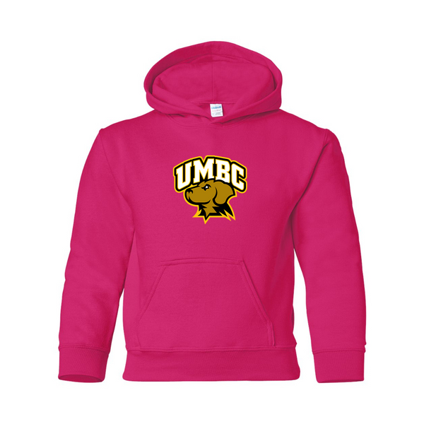 Youth  UMBC Retrievers Gildan Heavy Blend  Hooded Sweatshirt