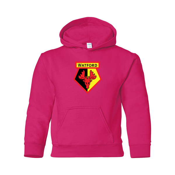 Youth  Watford Soccer  Gildan Heavy Blend  Hooded Sweatshirt