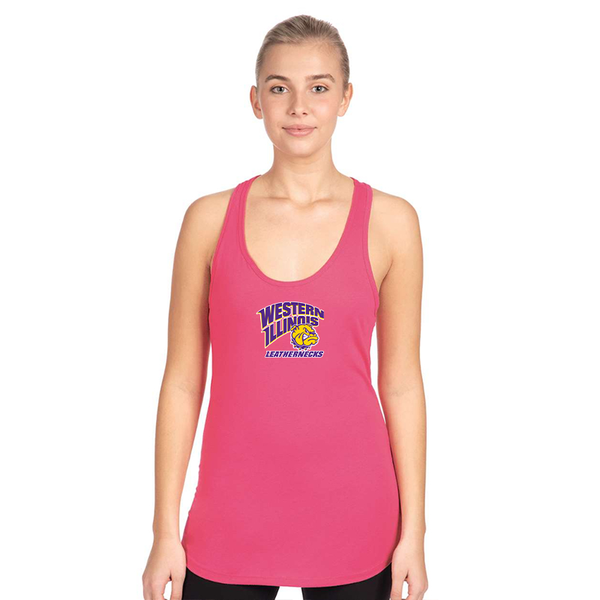 Women's Western Illinois Leathernecks Next Level Ideal Racerback Tank
