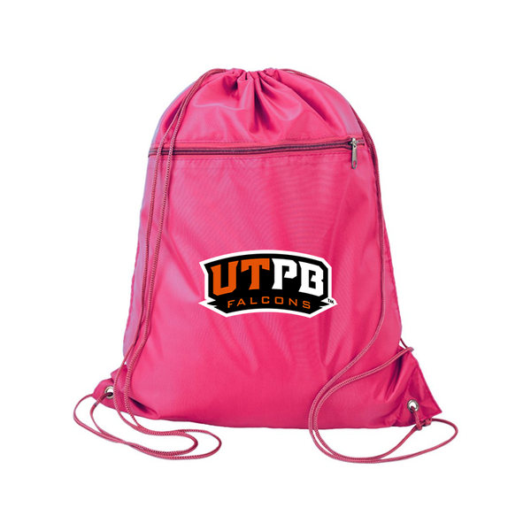 UTPB Falcons  Q-Tees - Polyester Cinchpack