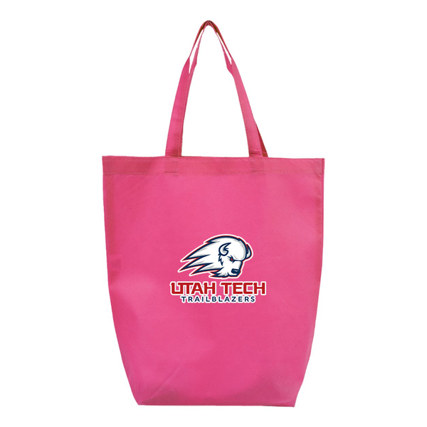 Utah Tech Trailblazers Q-Tees Non-Woven Gusset Bottom Tote