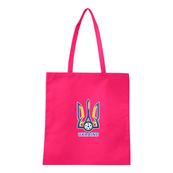 Ukraine National Football Soccer Team Q-Tees Non-Woven  Tote