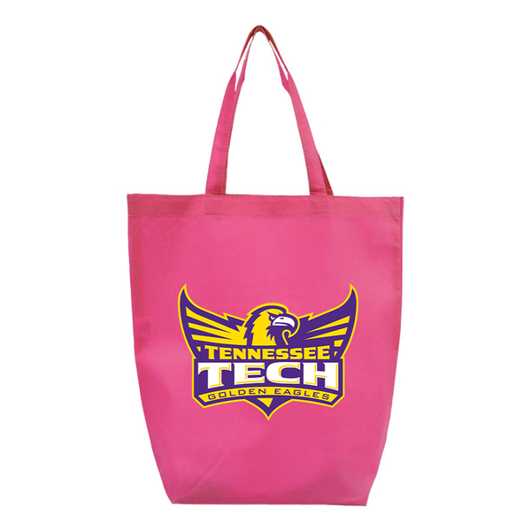 Tennessee Tech Golden Eagles Q-Tees Non-Woven Gusset Bottom Tote