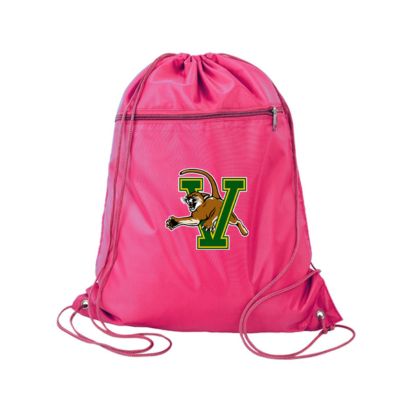 Vermont Catamounts Q-Tees - Polyester Cinchpack