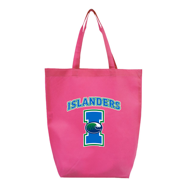 Texas AM CC Islanders  Q-Tees Non-Woven Gusset Bottom Tote