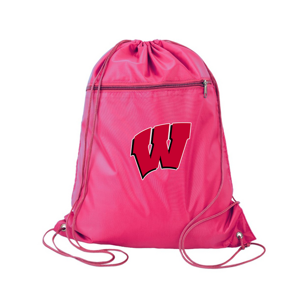 Wisconsin Badgers Q-Tees - Polyester Cinchpack