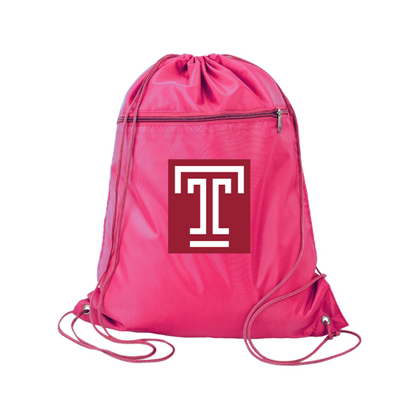 Temple Owls Q-Tees - Polyester Cinchpack