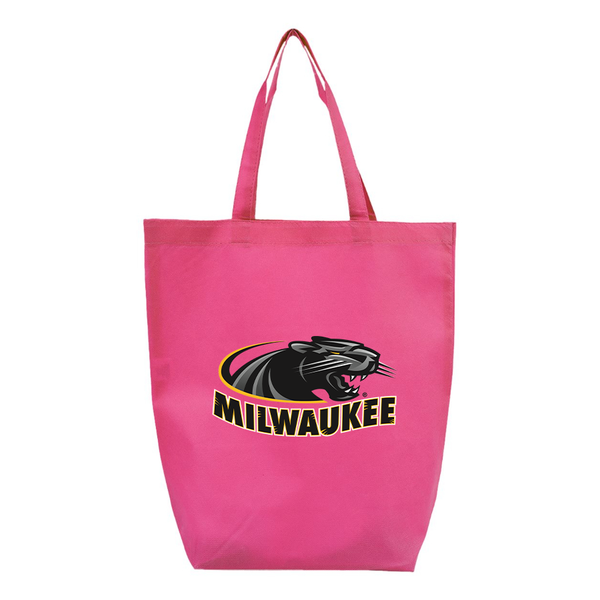 Wisconsin Milwaukee Panthers Q-Tees Non-Woven Gusset Bottom Tote