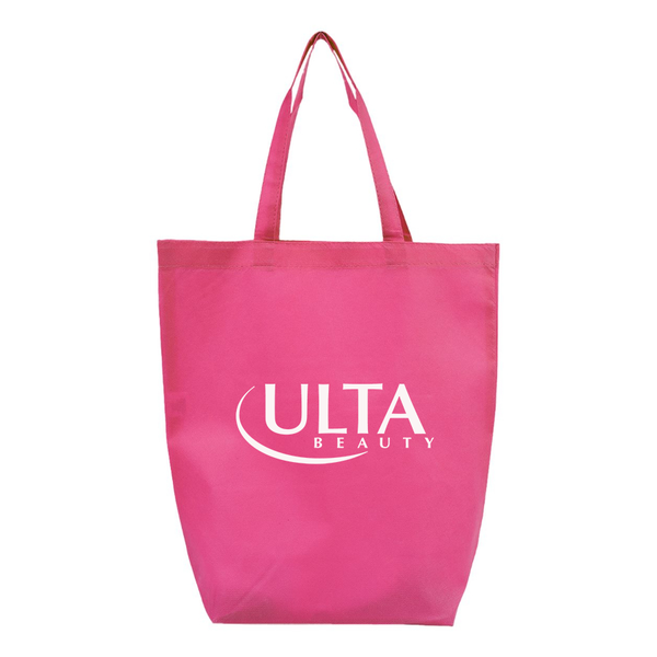 Ulta Beauty  Q-Tees Non-Woven Gusset Bottom Tote