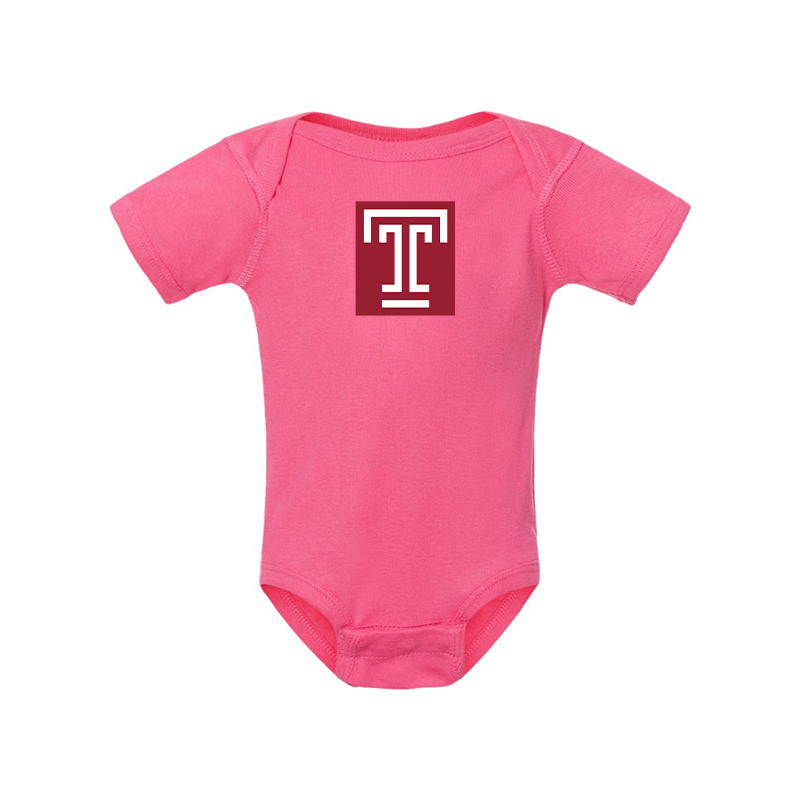 Temple Owls  Baby Romper Onesie