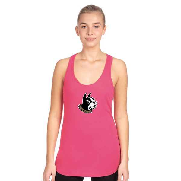 Women's Wofford Terriers Next Level Ideal Racerback Tank