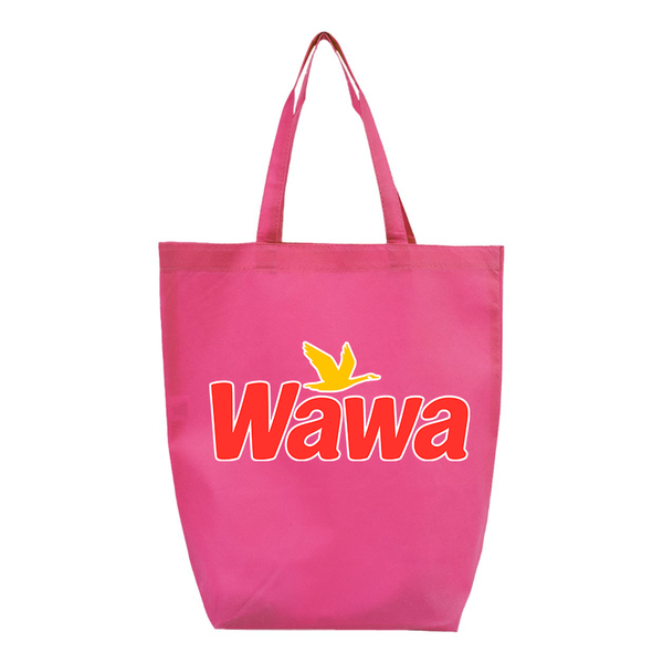Wawa Gas Station Q-Tees Non-Woven Gusset Bottom Tote