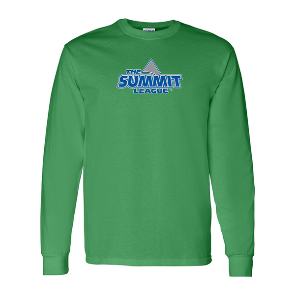 Men's The Summit League Gildan Heavy Cotton Long Sleeve T-Shirt