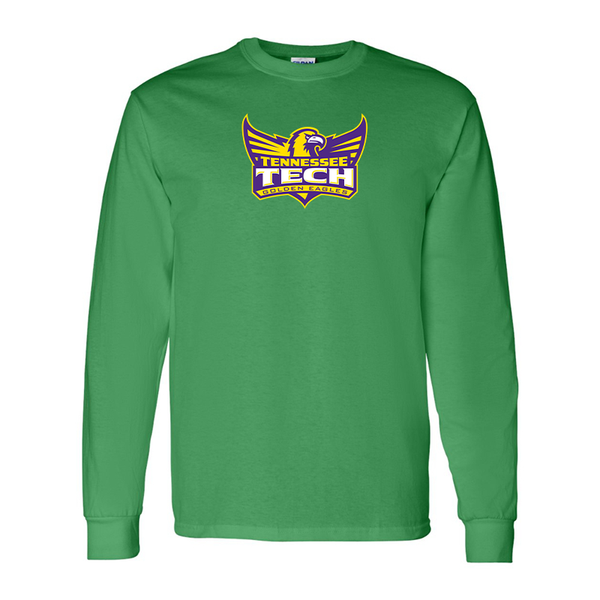 Men's Tennessee Tech Golden Eagles Gildan Heavy Cotton Long Sleeve T-Shirt