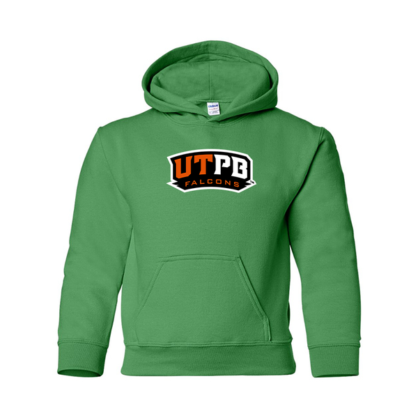 Youth UTPB Falcons Gildan Heavy Blend  Hooded Sweatshirt