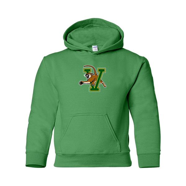 Youth Vermont Catamounts Gildan Heavy Blend  Hooded Sweatshirt