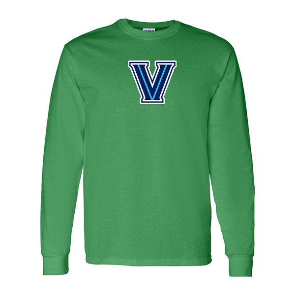 Men's Villanova Wildcats Gildan Heavy Cotton Long Sleeve T-Shirt