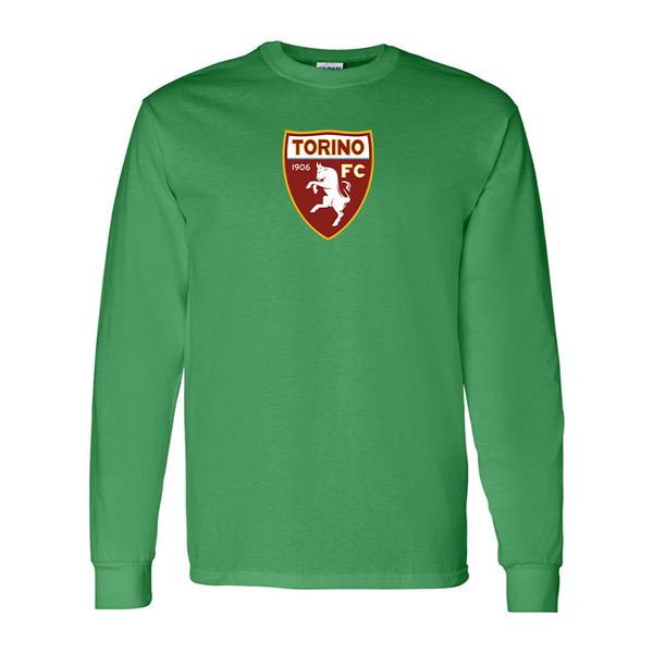 Men's Torino Soccer Gildan Heavy Cotton Long Sleeve T-Shirt