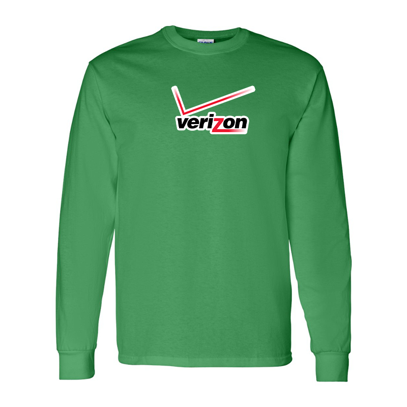 Men's Verizon Wireless Gildan Heavy Cotton Long Sleeve T-Shirt