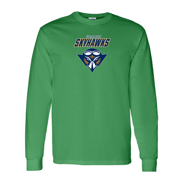 Men's Tennessee Martin Skyhawks Gildan Heavy Cotton Long Sleeve T-Shirt