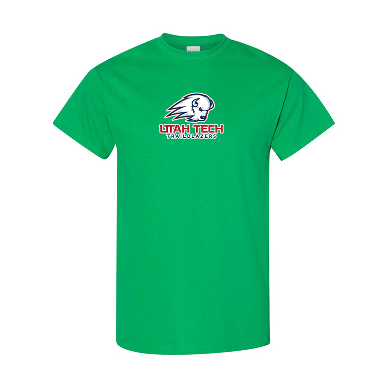 Men's Utah Tech Trailblazers  Gildan Heavy Cotton T-Shirt