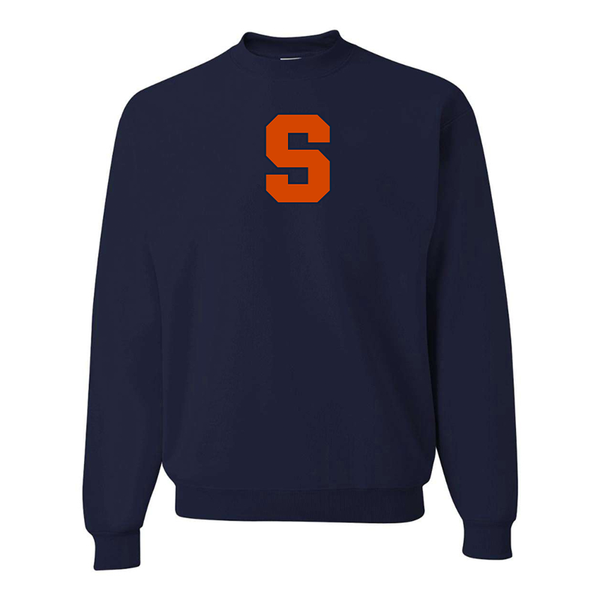 Men's Syracuse Orange  JERZEES NuBlend Crewneck Sweatshirt