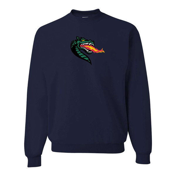 Men's UAB Blazers  JERZEES NuBlend Crewneck Sweatshirt