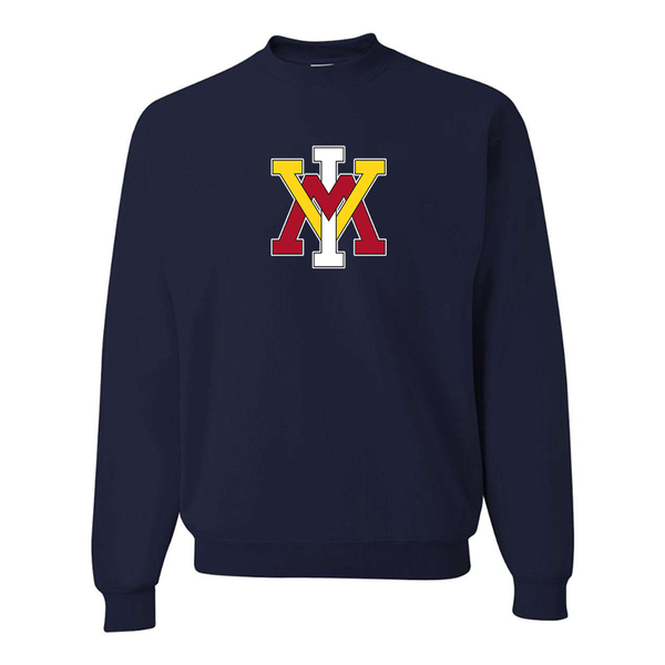 Men's  VMI Keydets  JERZEES NuBlend Crewneck Sweatshirt