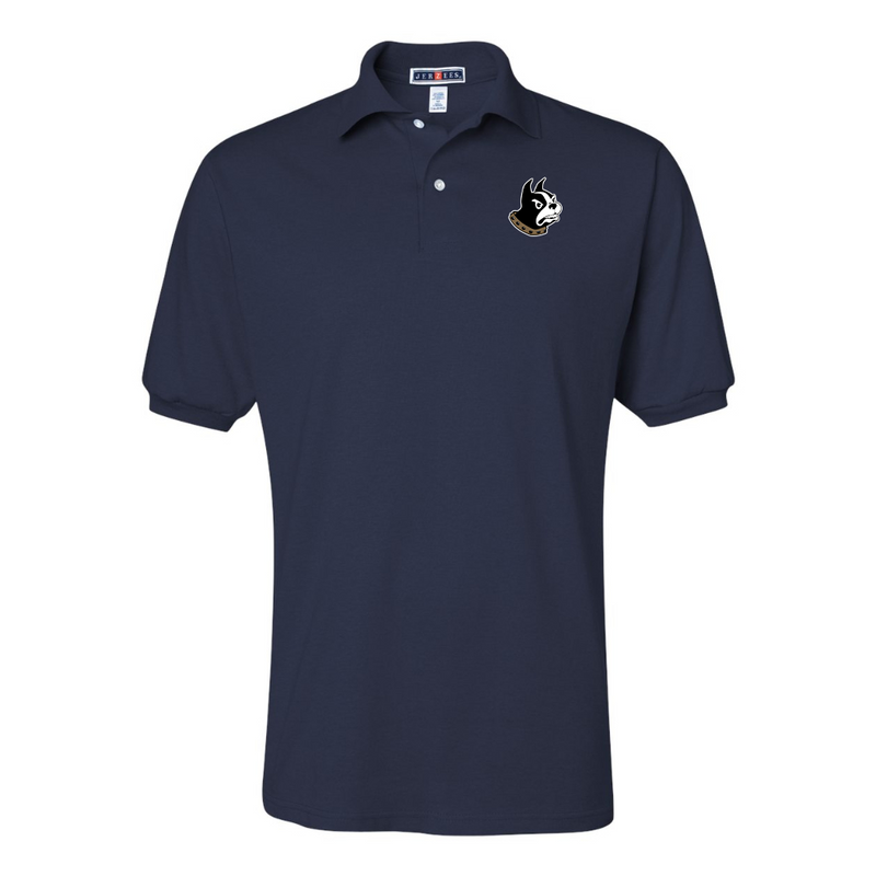 Men's Wofford Terriers JERZEES  SpotShield polo