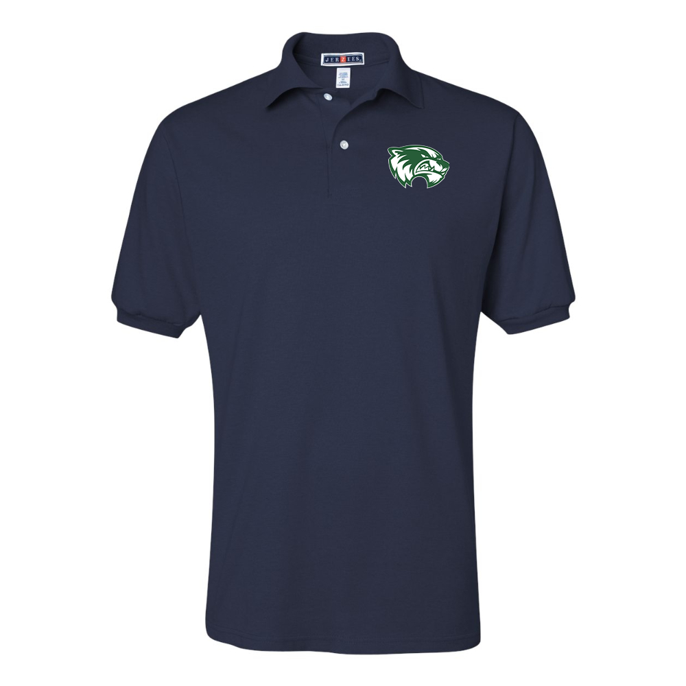 Men's Utah Valley Wolverines JERZEES  SpotShield polo