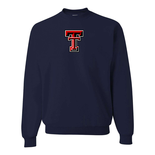 Men's Texas Tech Red Raiders   JERZEES NuBlend Crewneck Sweatshirt