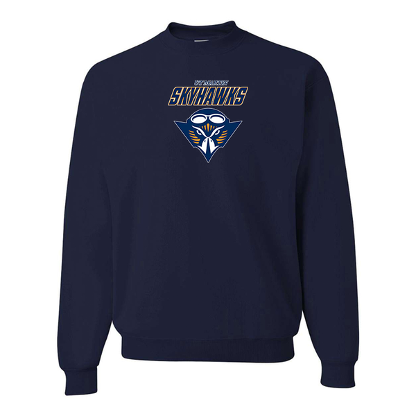 Men's Tennessee Martin Skyhawks  JERZEES NuBlend Crewneck Sweatshirt