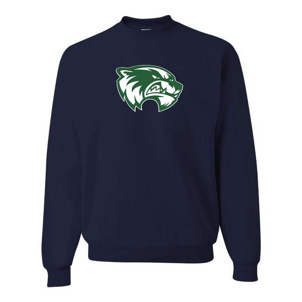 Men's  Utah Valley Wolverines JERZEES NuBlend Crewneck Sweatshirt