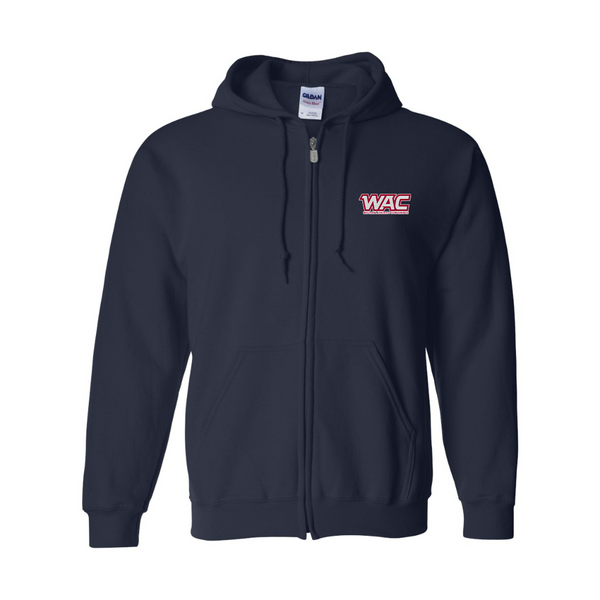 Men's  Western Athletic Conference JERZEES NuBlend Full-Zip Hooded Sweatshirt