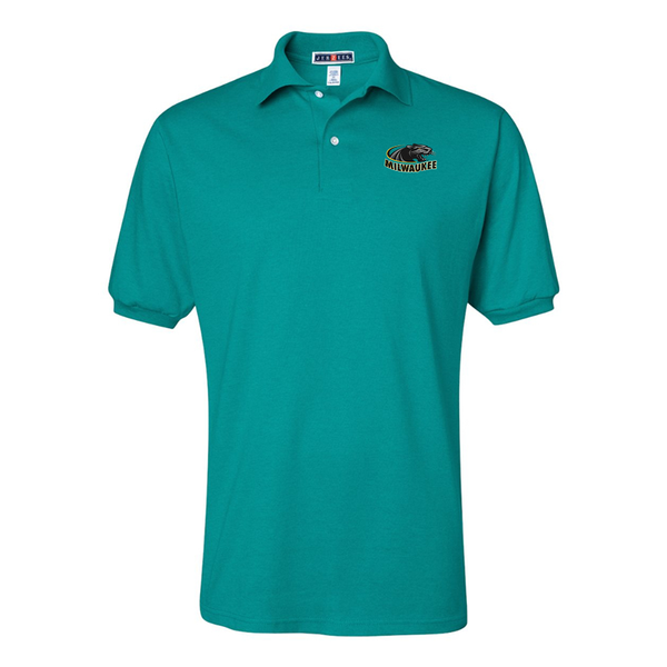 Men's  Wisconsin Milwaukee PanthersJERZEES  SpotShield polo