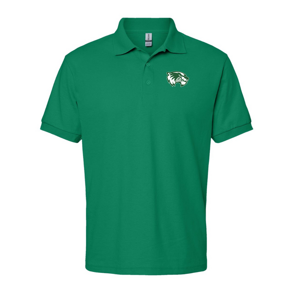Men's Utah Valley Wolverines Gildan Dry Blend Jersey Polo