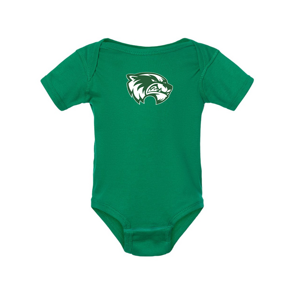 Utah Valley Wolverines  Rabbit Skins Infant Baby Rib Bodysuit