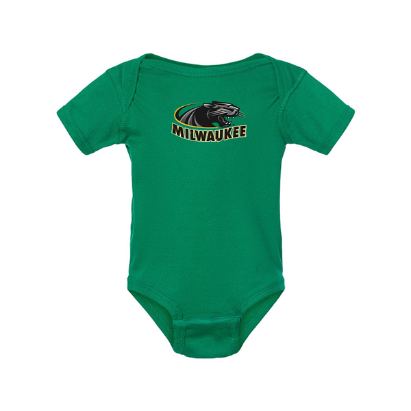 Wisconsin Milwaukee Panthers Rabbit Skins Infant Baby Rib Bodysuit